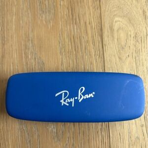 Ray-Ban blue hard sunglasses case